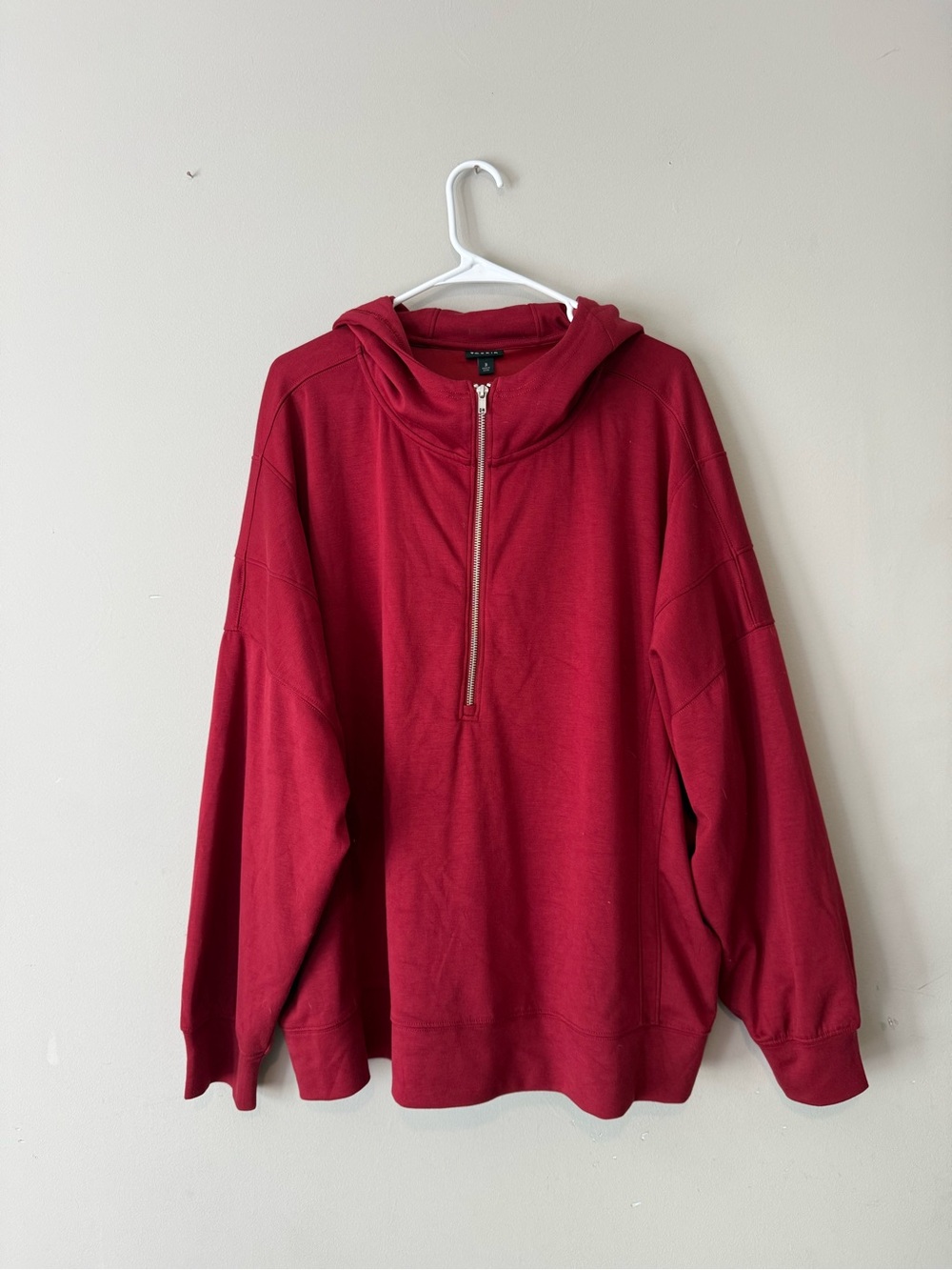 Torrid Women’s Red Half-Zip Hoodie Sweater
